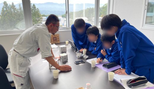 松川中の「月間取材新聞」に掲載されました！