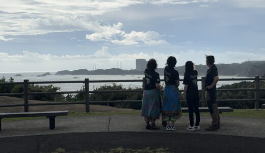 種子島到着も、ロケット延期に